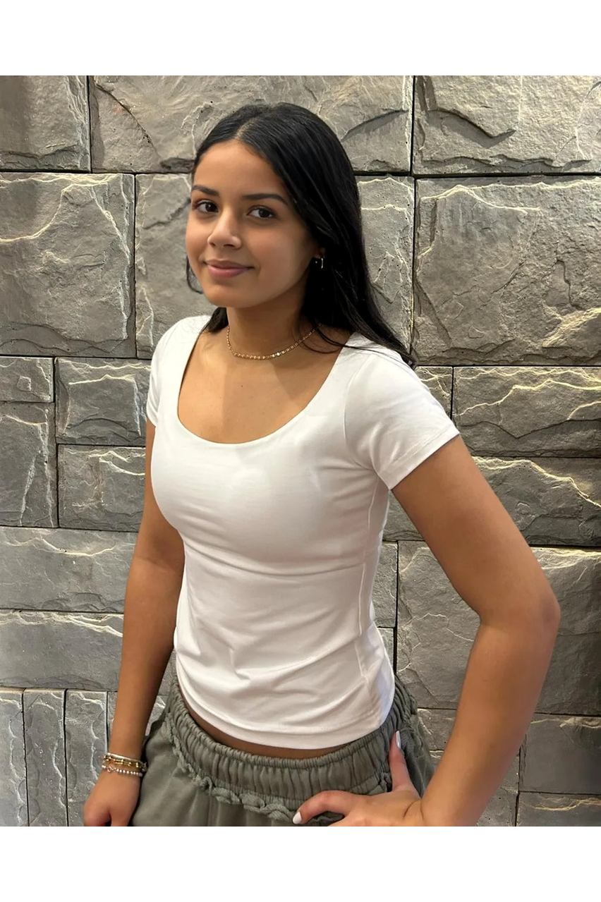 Round Neck Short Sleeve