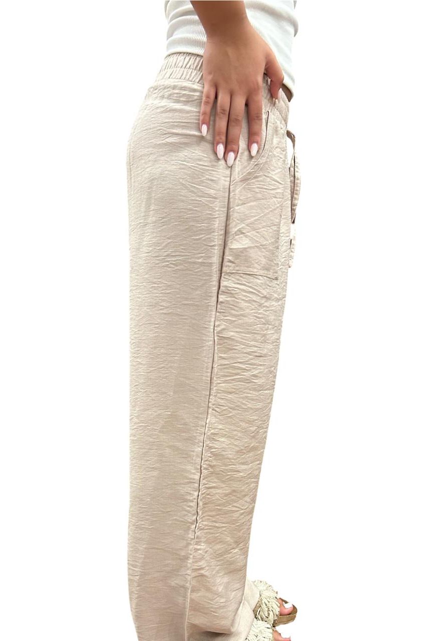 Comfortable Casual Summer Vacation Pants,Linen