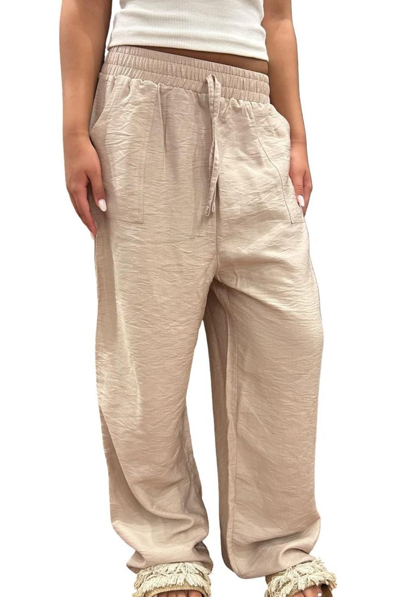 Comfortable Casual Summer Vacation Pants,Linen