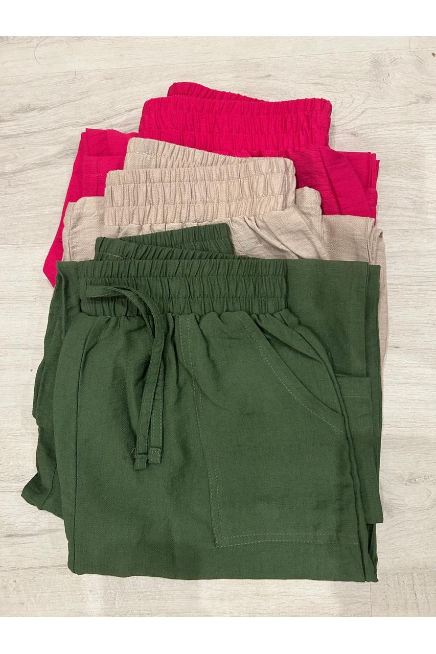 Comfortable Casual Summer Vacation Pants,Linen